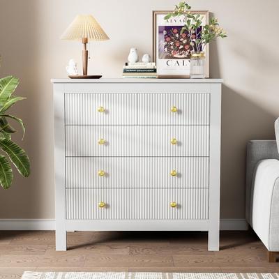Kommode mit 5 Schubladen, Moderner Sideboard mit Stauraum, für Esszimmer, Wohnzimmer & Schlafzimmer
