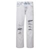BUCKAROO Women'S Wide L-Tone Distressed Denim Pants Light Indigo