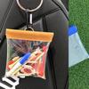 1 Stück Golf-Tees-Tasche Wasserdichte Golf-Tees-Pouch-Tasche Organizer Transparent Große Kapazität Golfzubehör Für Bequeme Aufbewahrung