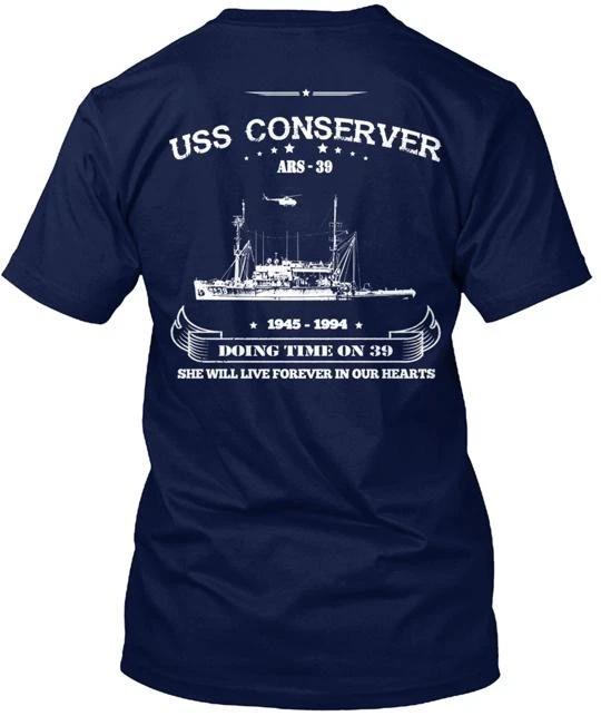 

USS CONSERVER MEMORIES Tee T shirt Made in the USA Size S to 5XL 2XL