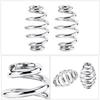 [Set of 2] Motorcycle Seat Spring 3" Steel Solo Seat
