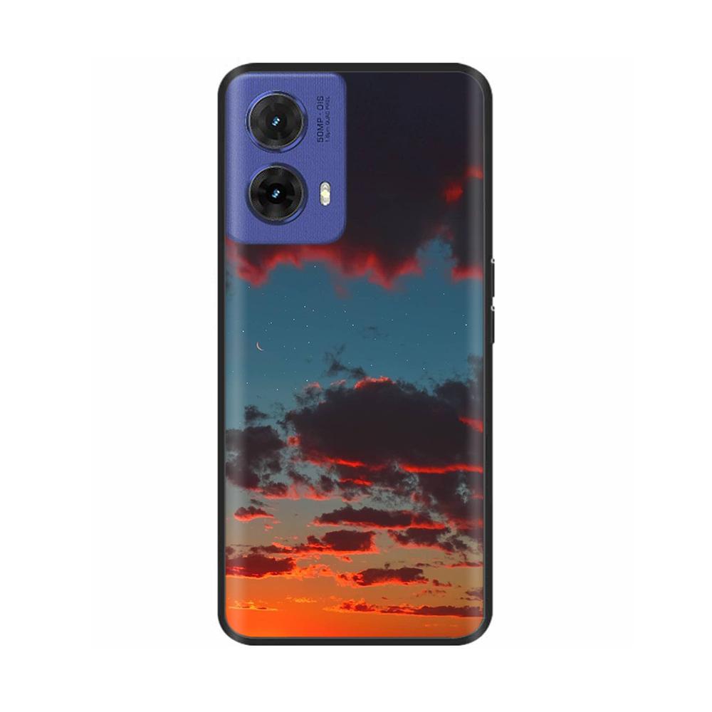 For Motorola Moto G85 Case Butterfly Soft Matte Silicone Back Cover For Moto G85 5G Cases MOTOG85 G 85 5G Funda Full Phone Coque
