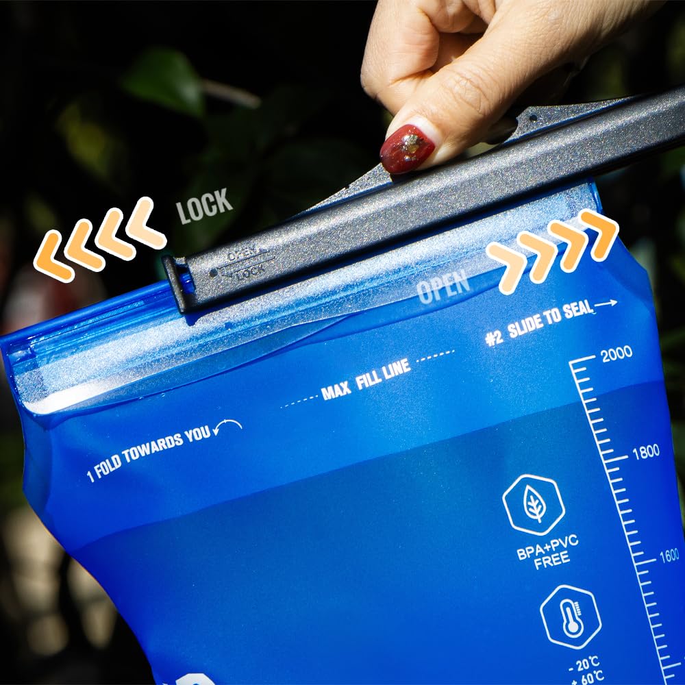 Hydration Water Supply Water Trail Running Water Soft Mountain Cycling Bag, Bag, Bag, Bottle, Bottle, Reservoir, 1L, 1.5L, 2L, 3L, Hydration, TPU,