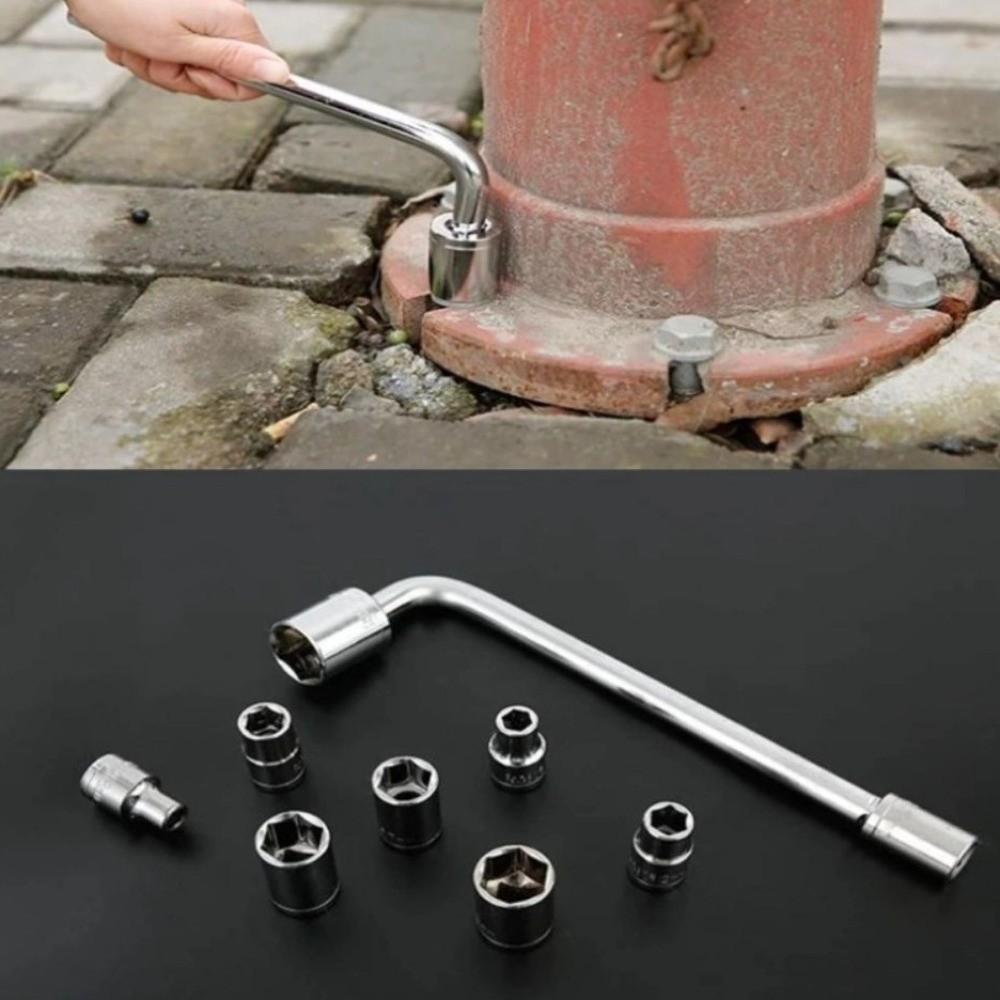 10pcs Lug Nut Wrench Repairing Tool Set Hex Key Socket Spanner Tool  Bicycle Repair