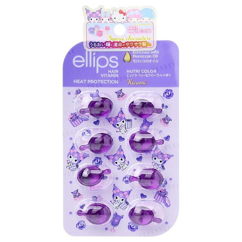 ellips - Sanrio Kuromi Moroccan Nutri Color Hair Oil