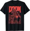 Doom Red Sketched Cover Art Retro Videohra 100% Bavlna Tričko Pánská Trička Top