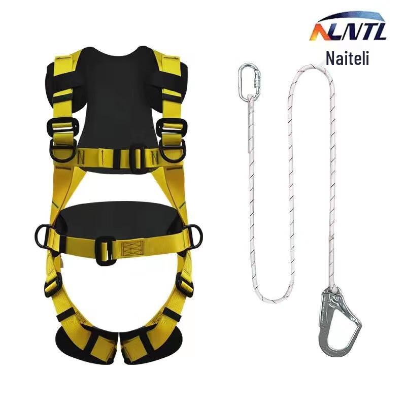 NLNTL Full Body 5-Point Safety Harness 1.5m Rope