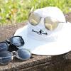 Golf Sunglasses Ash Gray GREEN FOCUS [Bunnywalk] BW-027 BW-0272G