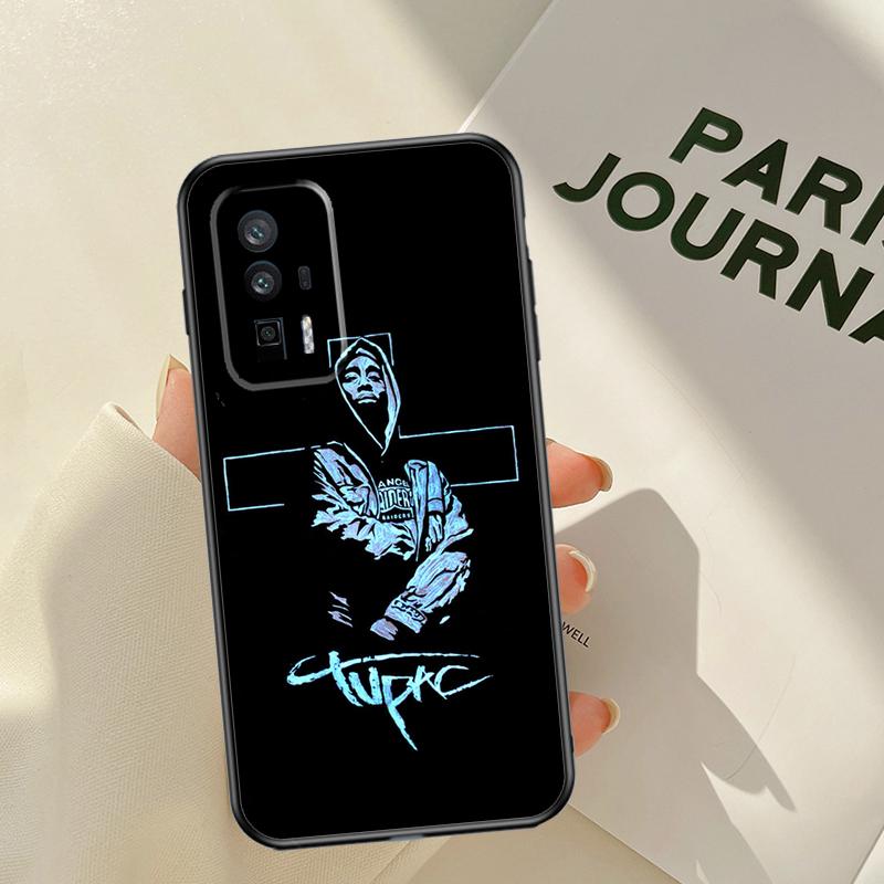 Rapper 2pac Singer Tupac Case For Xiaomi 14 15 Ultra 13T 14T 15T Pro 17 Pro Max POCO X7 Pro X3 X5 X6 F5 F6 F7 F8 Coque