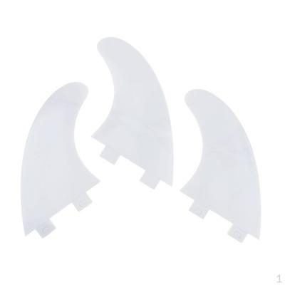 Nylon Surfboard Surfing Fin for / Base - Black