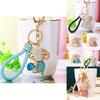 Adorable Zodiac Sheep Keychain With Sparkling Rhinestones For Couples And Friends Gifts