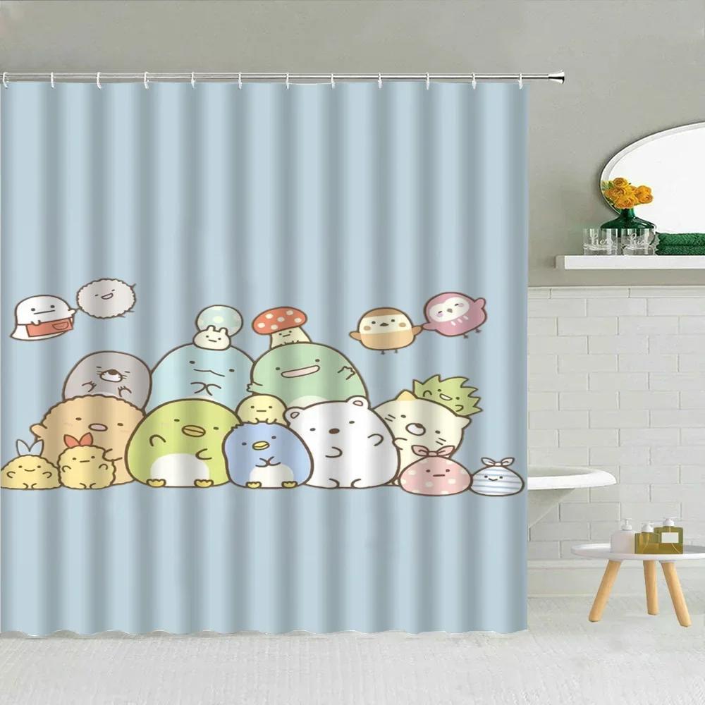 Verschiedene Stilrichtungen Duschvorhang mit Haken Einfach aufzuhängen Wasserdicht Leicht zu reinigen Für Haus Hotel Badezimmer Dekoration