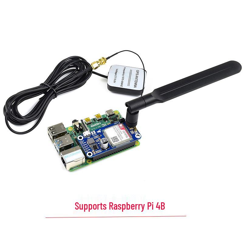 Raspberry Pi Expansion Board with SIM7070G: NB-IoT/Cat-M/GPRS/GNSS, Global Compatibility