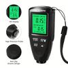 Car Paint Thickness Meter, 0-2000um Coating Detector, Backlight LCD, Auto Calibration, Data Hold, Fe&Non-Fe Auto Detection, Practical Gift