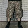 Hetelo Extended Bermuda Pants (Leopard)