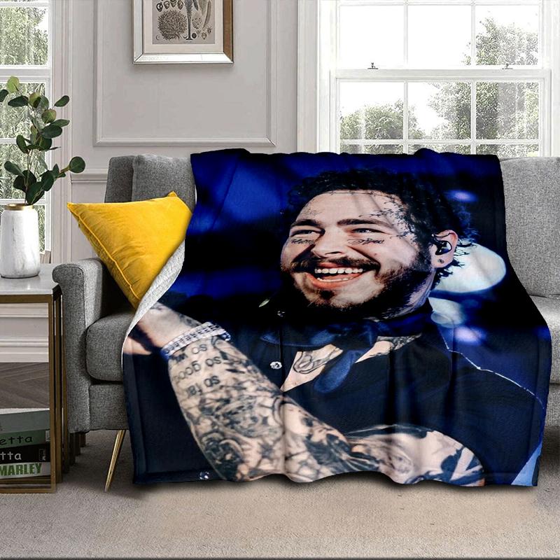 Musician's Heartfelt Expression Blanket Flannel Blanket for Bed, Sofa, Camping, Hiking, Picnic Essentials, Gift for Family Fan Gifts