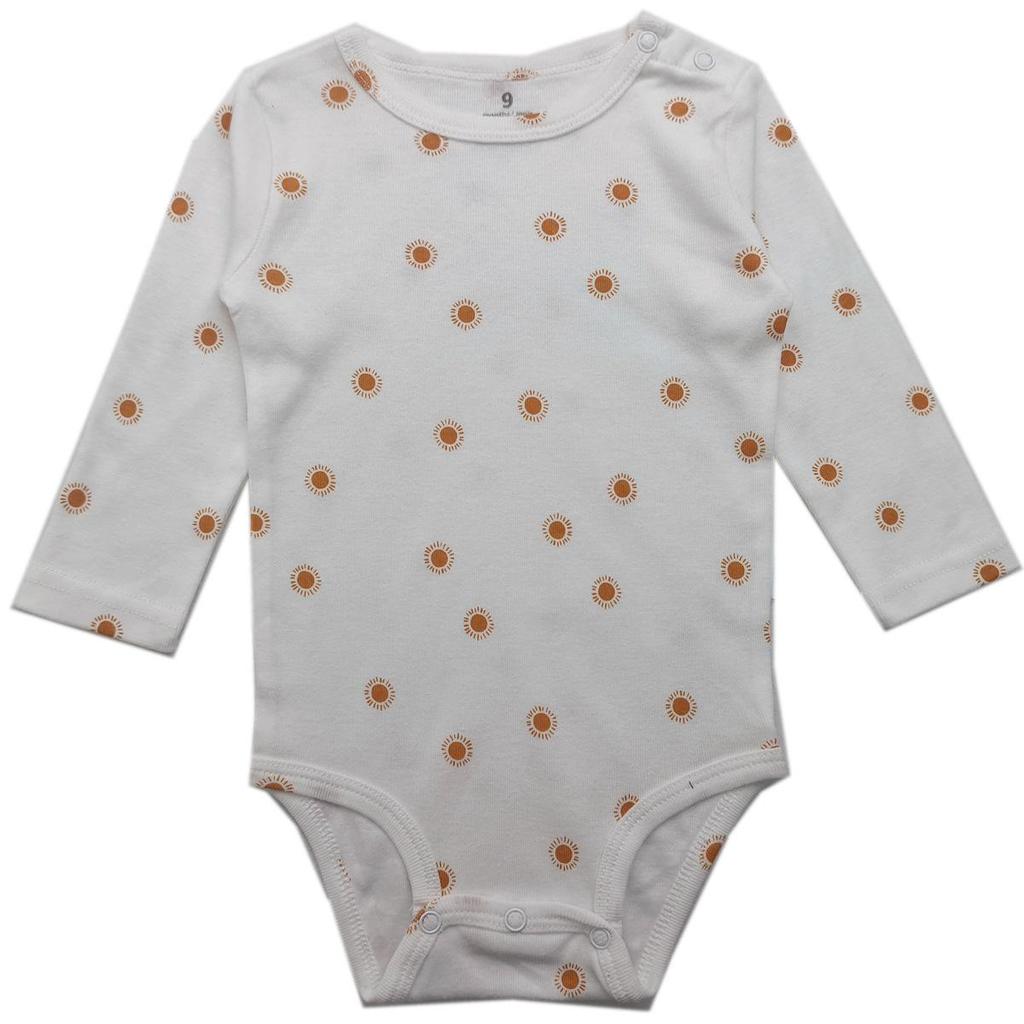 Unisex Long Sleeve Triangle Romper for Newborns