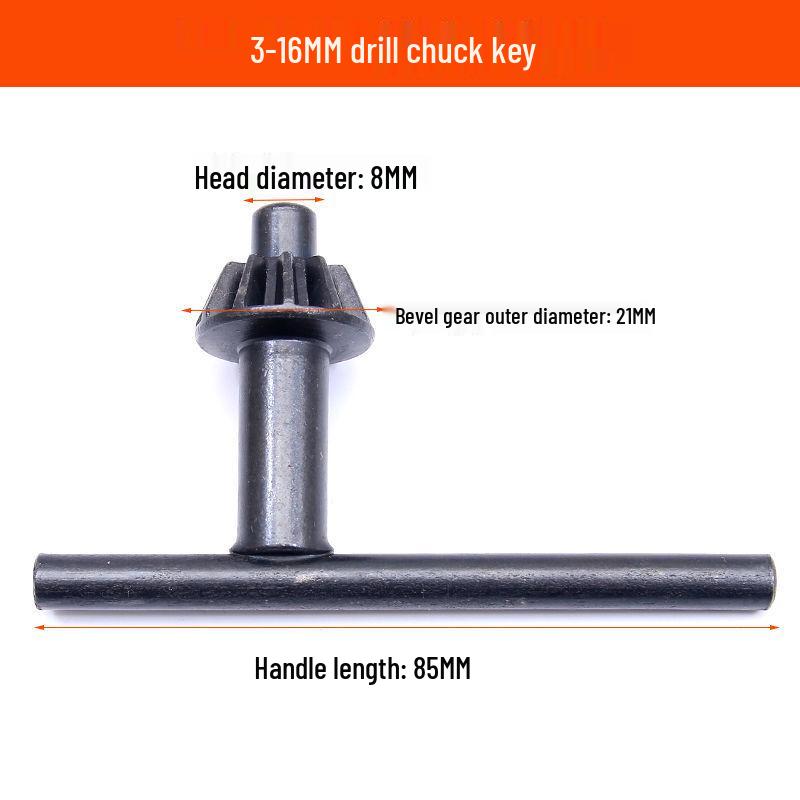 Klíč na sklíčidlo ruční vrtačky - Příslušenství pro elektrické nářadí pro pistolovou vrtačku (10 mm, 13 mm, 16 mm)