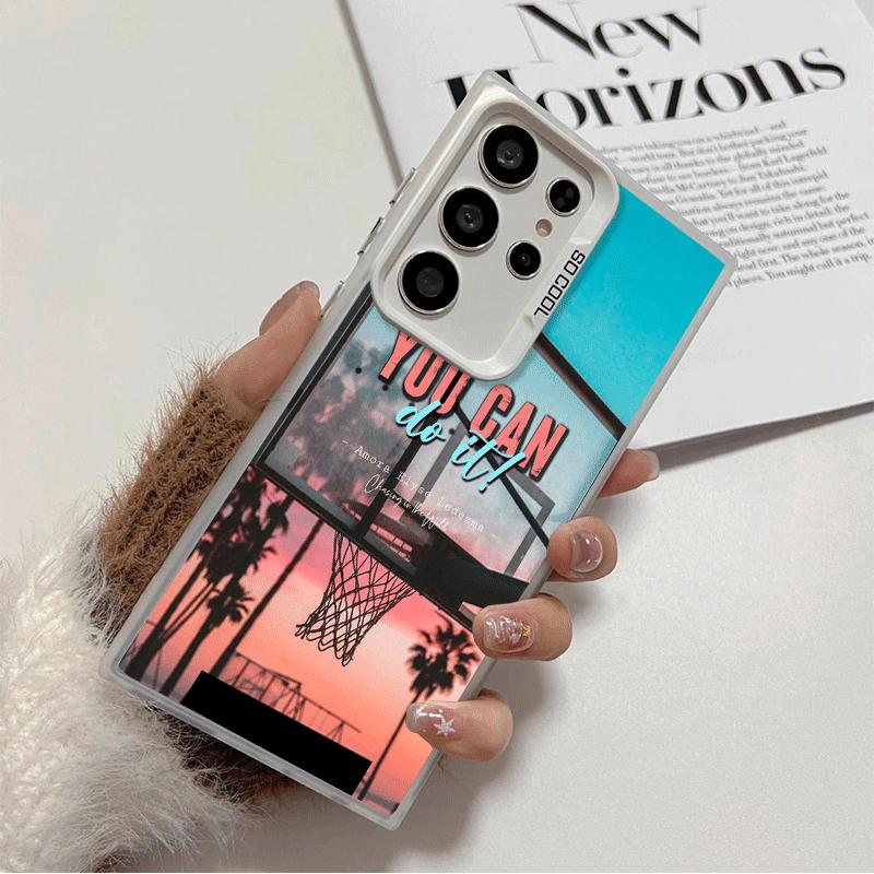 

Basketball Sports Aesthetics Soft Phone Case for Samsung Galaxy S24 S25 FE S26 Edge S23 Ultra S22 Plus S21 + Shockproof Cover Ba Samsung S20 FE