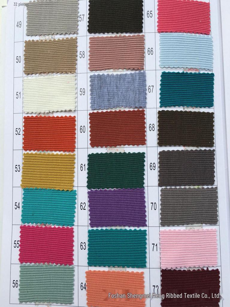 280g Double-Sided Polyester Spandex Rib Fabric: Stretch for Clothing, Toys, Pet Clothes & Shoes