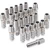 LTWFITTING Bar Production Stainless Steel 316 Barb Fitting Coupler/Connector 5/16" Hose ID X 1/8" Male NPT Air Fuel Water (Pack of 25)