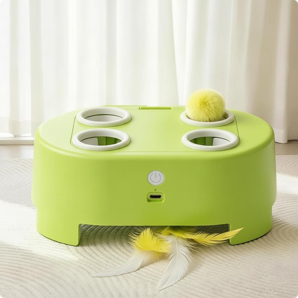Interactive Cat Toy Motorized Electric Indoor for Kittens