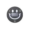 300mAh Smile Ambient Light Solar Powered Neon Light Car Decoration Rear Windshield Atmosphere Lights Car Accessories