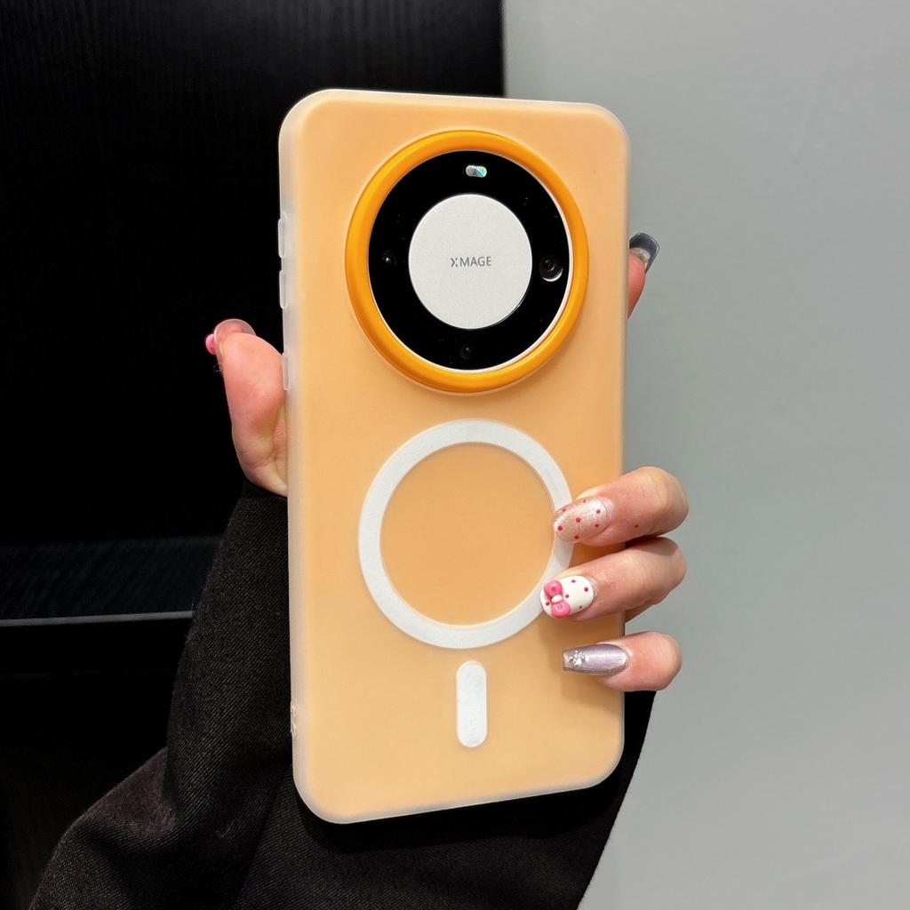 For Magsafe Magnetic Jelly Candy Clear Case For Huawei Pura80 P70 Ultra P60 Mate 70 60 50 Pro Wireless Charge Shockproof Cover