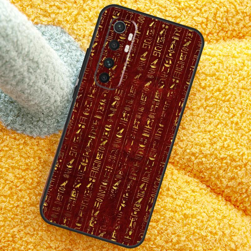 Egypt Pharaoh Mural Case For Xiaomi 17 Pro Max 13 14 15 Ultra 13T 14T 15T Cover For POCO X7 X5 X6 F5 F6 F7 F8 Pro