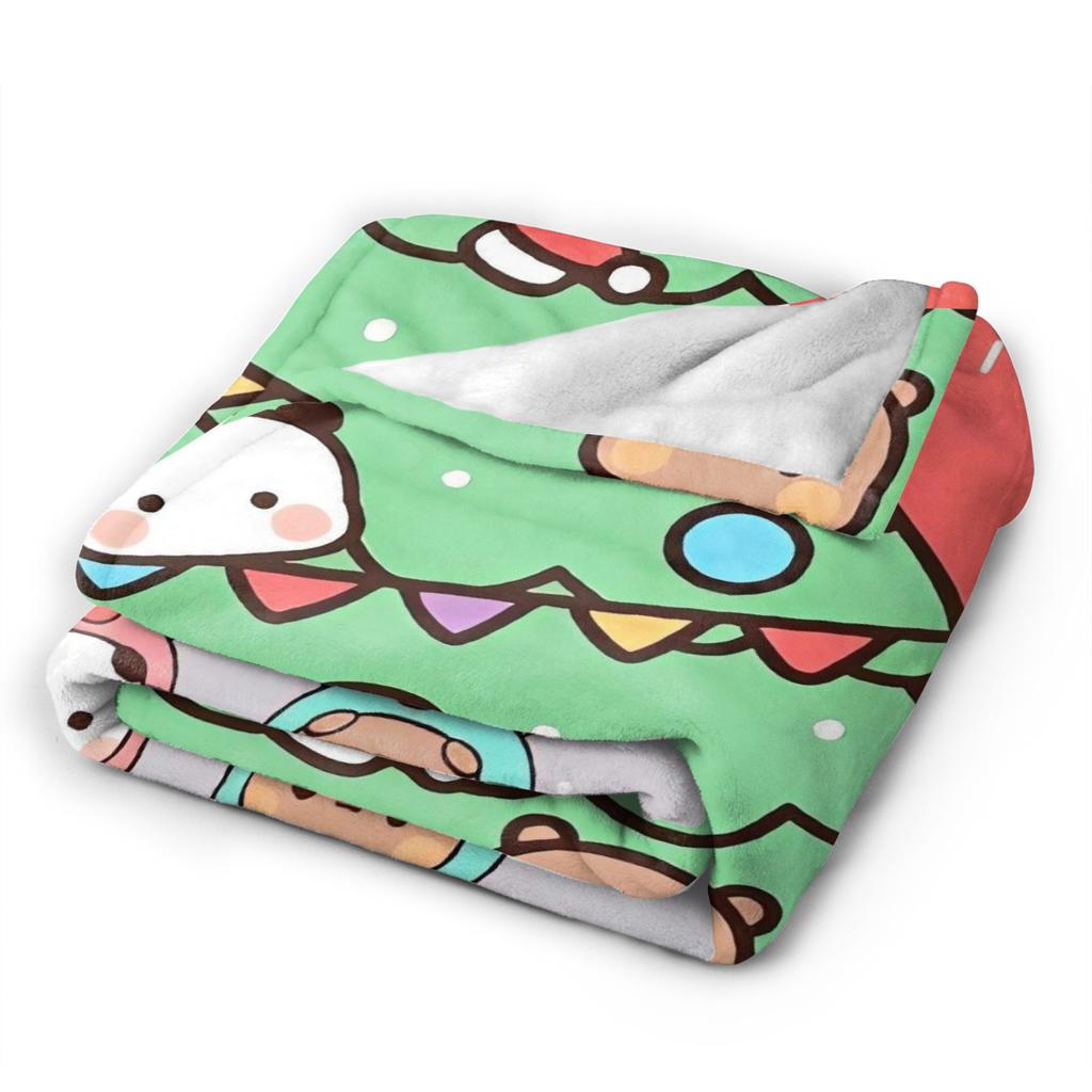 Bubu Dudu Christmas Blanket Quality Warm Bedding Throws Autumn Boy Girl Living Room Fashion Bedspread