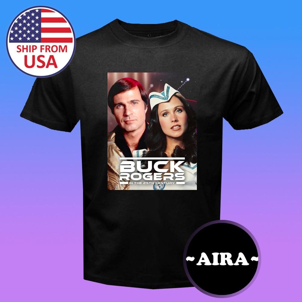 

Buck Rogers In The 25th Century Retro TV Show Movie Men s Black Size S-5XL L