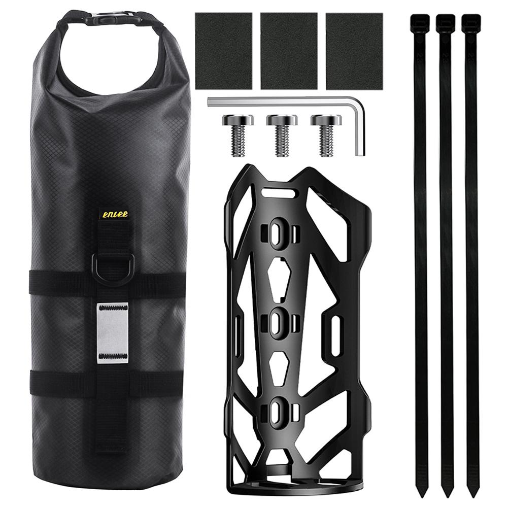 5L Bike Fork Bag Bicycle Fork Bag Waterproof Lightweight Fork Bag Reflective Strap Large Capacity Cycling Accessories