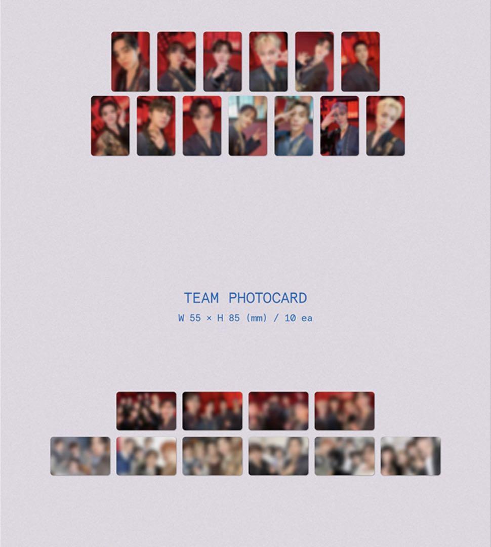 

[ИСПОЛЬЗОВАННЫЙ] SEVENTEEN FMLDELUXE Коллекционные карточки Набор