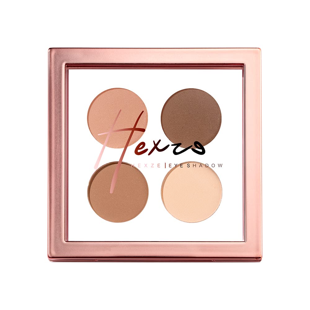 

HEXZE Eyeshadow Nebula Eyeshadow F01 Fog Stardust 4-Color Palette, 4-Color
