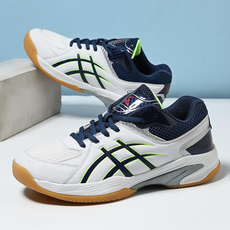 New badminton shoes beef tendon sole volleyball shoes men and women adult middle school students sports shoes tennis table tennis shoes men