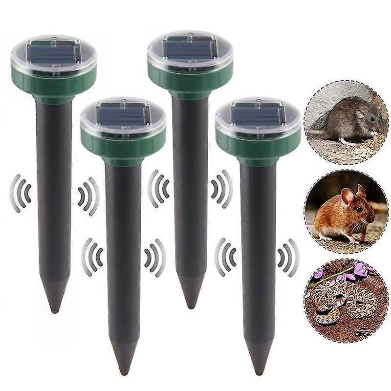 6pcs Solar Snake Repellent For Outdoors,snake Repeller Ultrasonic Solar,snake Away Repellent For Outdoors