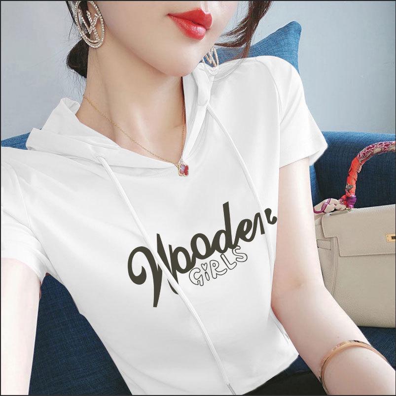 

Women s Ethnic Style Cotton Hooded Sweatshirt - Loose, Casual, Short Sleeve T-Shirt M (suggested for 40-50kg) зелёный