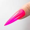 Kolorowy Top Bez Przemywania Top No Wipe Crystal Glass Molly Nails Pink Hema/Di-Hema Free 10G