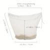 5-Pack Wide-Mouth Multi-Functional Filter Bags, Durable Fine Mesh Reusable Filter Bags for Kitchen Use, Suitable for Filtering Coffee, Juice,