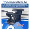 Universal Backup Camera Rain Shield Silicone Housing for Cars Waterproof Rear View Lens Cover Snowproof Dustproof