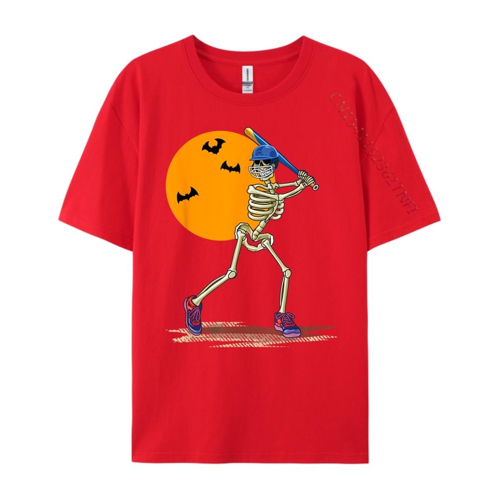Play Baseball Skull Grpahic Tee Unisexs Cotton TShirt Graphic Tee Shirt Unisexs Shirts St Patricks Day S