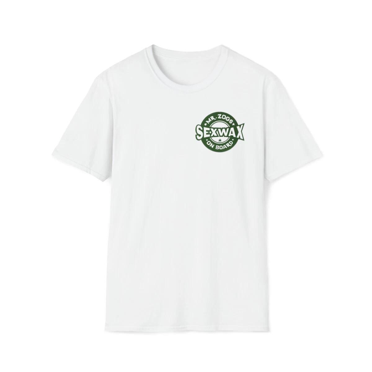 Mr. Zogs Sex Wax Vintage Green Logo Premium T-Shirt Outlaw Surf XL
