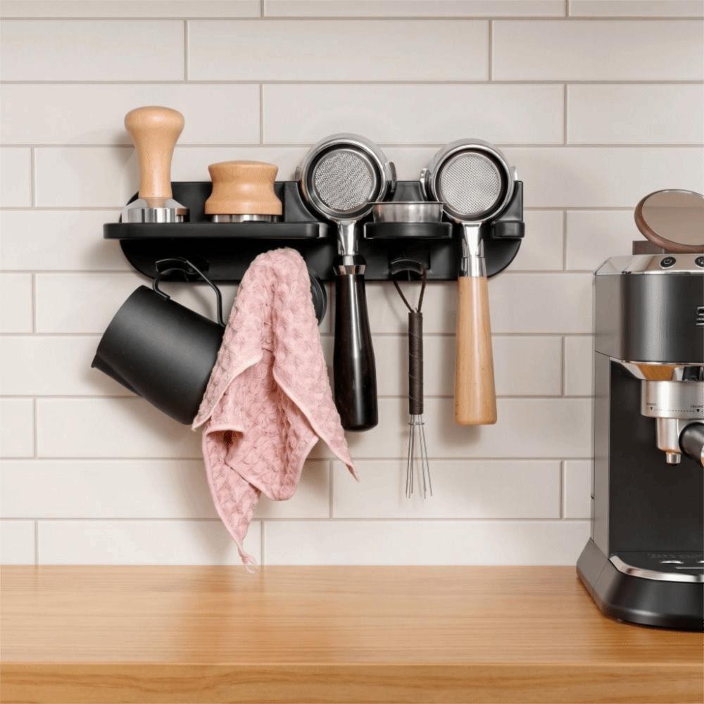 51/54/58 mm Coffee Utensil Storage Rack Minimalist Coffee Bar Organizer Coffee Bar