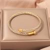 Popular steel wire nail  women's light luxury fashion European and American simple design stainless steel 