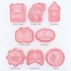 8pcs/set Eid Mubarak Cake Mold Cookie Cutters Set Baking Tools for Cakes Islamic Ramadan Muslim Moon Star DIY Cake Baking Tool