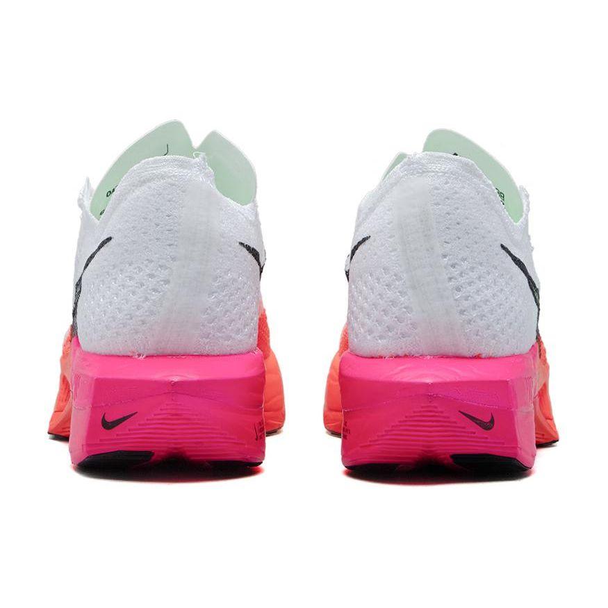 Nike ZoomX Vaporfly 3 White Bright Crimson Fierce Pink Women's Running Shoes HF4995-100
