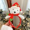 Xmas Santa Claus Hair Hoop Gingerbread Man Headband Snowman Hairband Holiday Party Headbands Christmas Photo Props