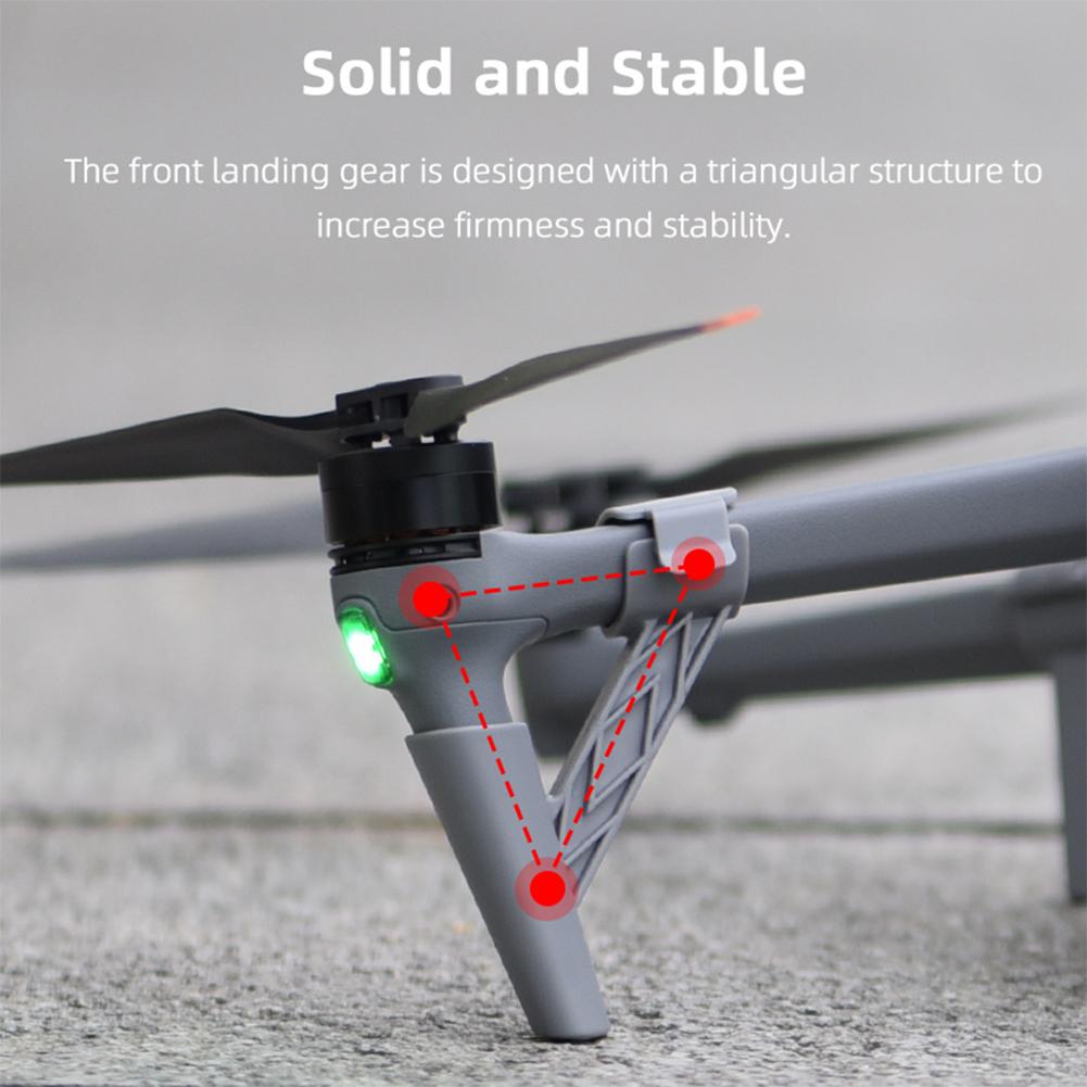 Landing Gear Quick Release Drone Landing Legs Folded Legs Extender for DJI Air 3 Air 3S Drone Accessories