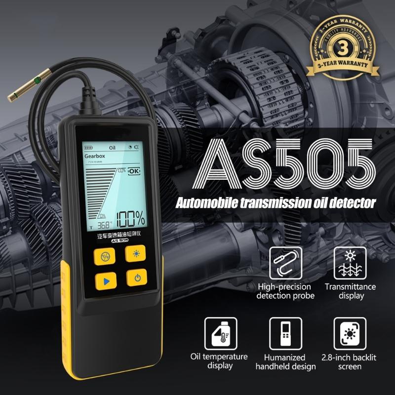 Transmissieolie Tester met LCD Temperatuurweergave, Toegang via Flexibele Slang, Handmatige Conditiemeter voor Werkplaatsonderhoudsinspectie