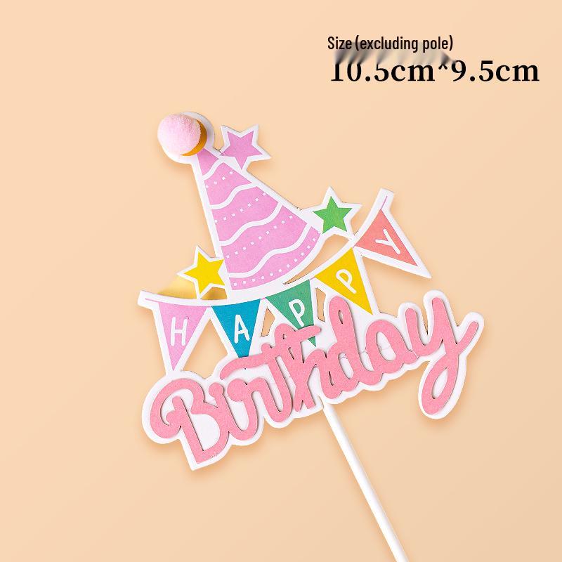 Dazzling Rainbow Tassel Birthday Cake Topper - Dessert Table Decoration